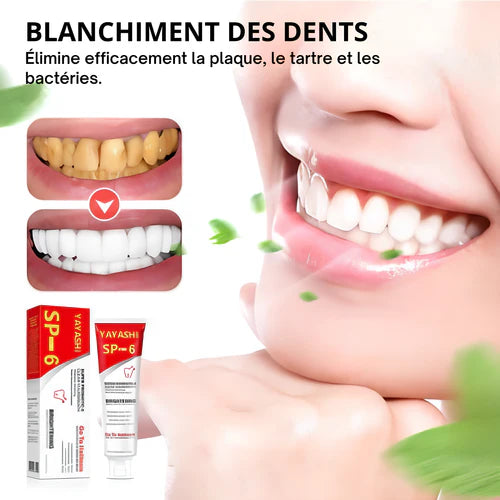 Dentifrice Probiotique Yayashi SP-6 – Le secret d’un sourire éclatant