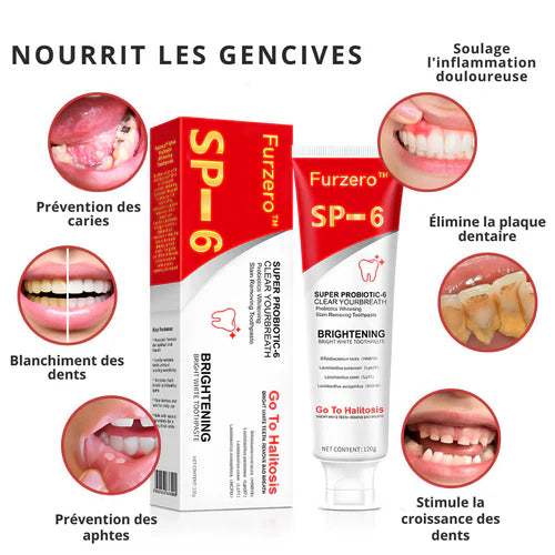 Dentifrice Probiotique Yayashi SP-6 – Le secret d’un sourire éclatant