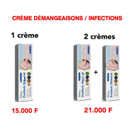 Crème anti-infection/ Démangeaisons / Grattage