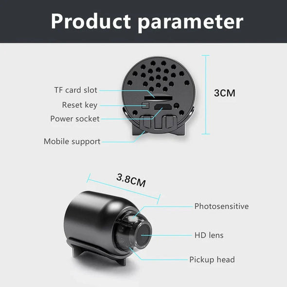 📸Mini caméra Wifi sans fil 1080P HD